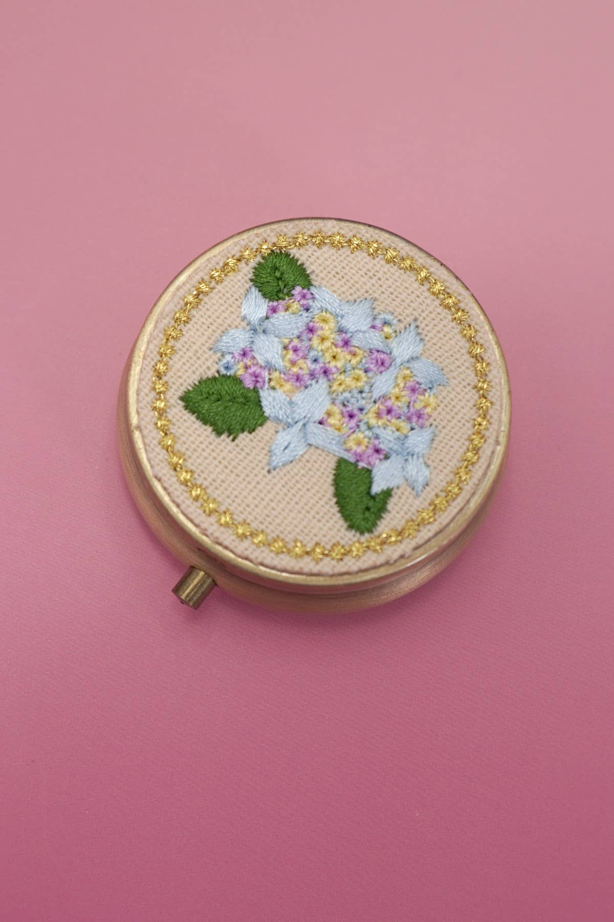 Embroidered Jewelry Mini Case