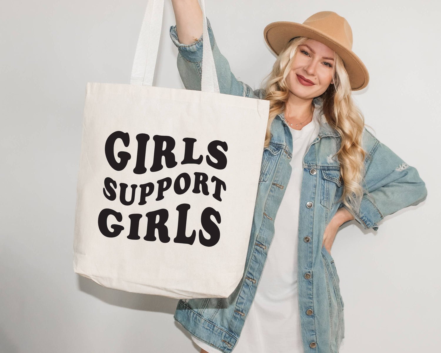 Girls Support Girls Tote Bag