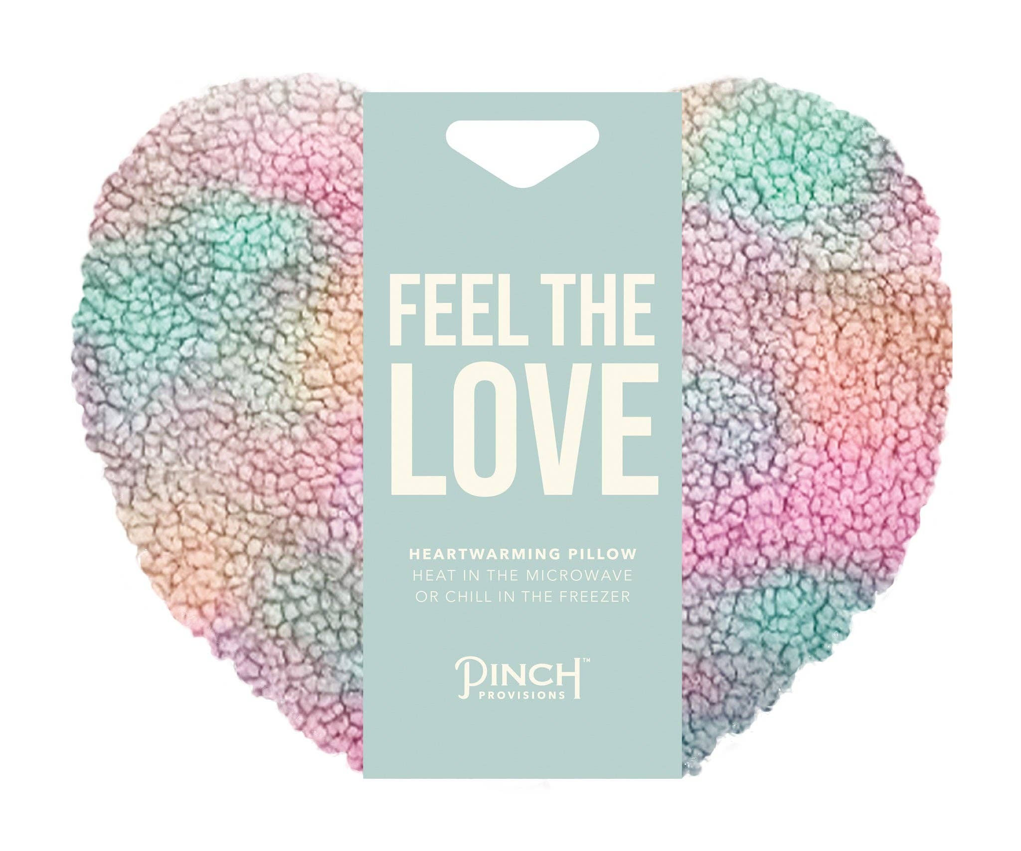 Heartwarming Pillow in Sherpa Multi