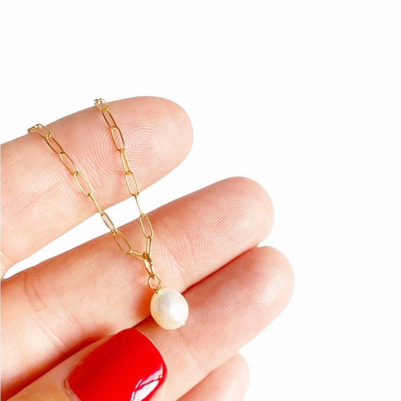 Baroque Pearl Necklace