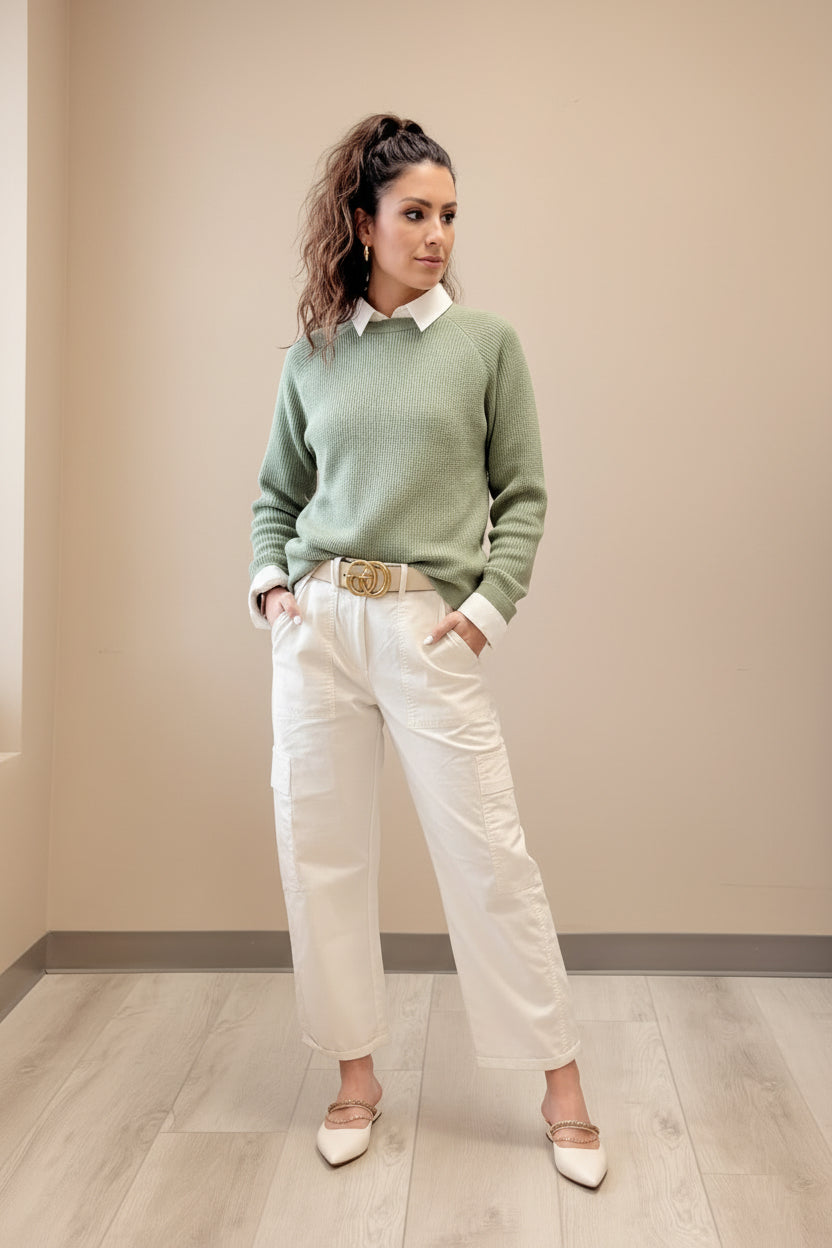 Whitney The waffle pullover