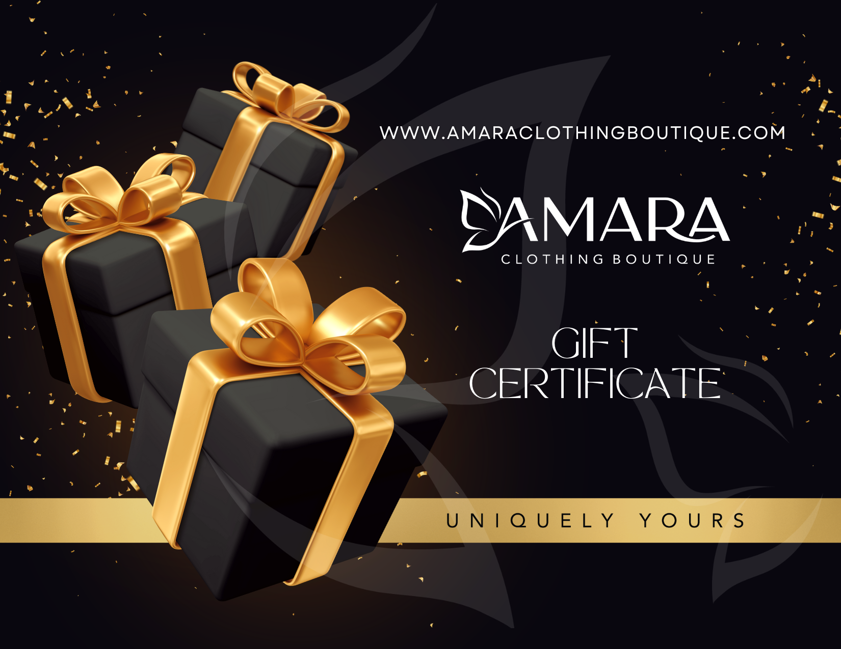 AMARA Clothing Boutique Gift Certificate